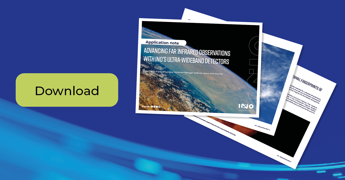Ino Note Gg Ultra-Broadband FIR Detectors – Download the INO App Note